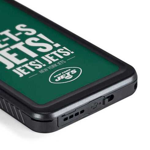 NFL New York Jets Team Motto Galaxy S24 Plus Waterproof Case