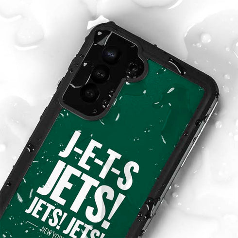 NFL New York Jets Team Motto Galaxy S24 Plus Waterproof Case