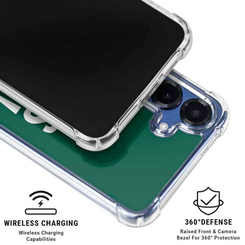 NFL New York Jets Team Motto Galaxy S25 Plus Clear Case