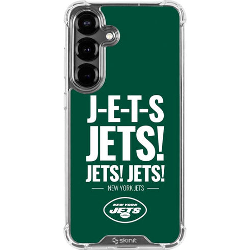 NFL New York Jets Team Motto Galaxy S26 Clear Case