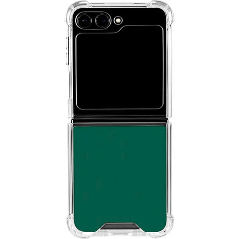 NFL New York Jets Team Motto Galaxy Z Flip6 Clear Case