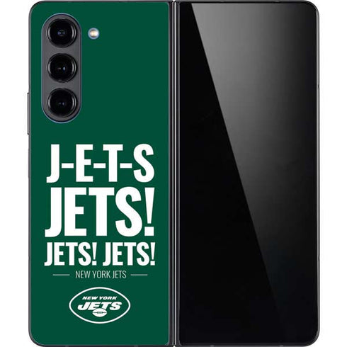 NFL New York Jets Team Motto Galaxy Z Fold5 5G Skin
