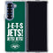 NFL New York Jets Team Motto Galaxy Z Fold6 Clear Case