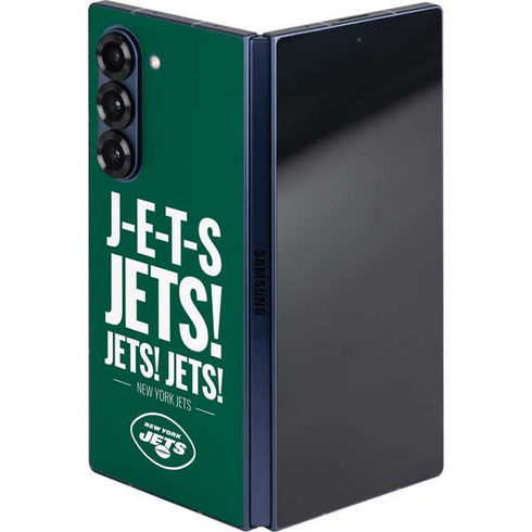 NFL New York Jets Team Motto Galaxy Z Fold6 Skin