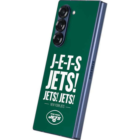 NFL New York Jets Team Motto Galaxy Z Fold6 Skin