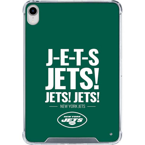 NFL New York Jets Team Motto iPad 11th Gen (2025) Clear Case