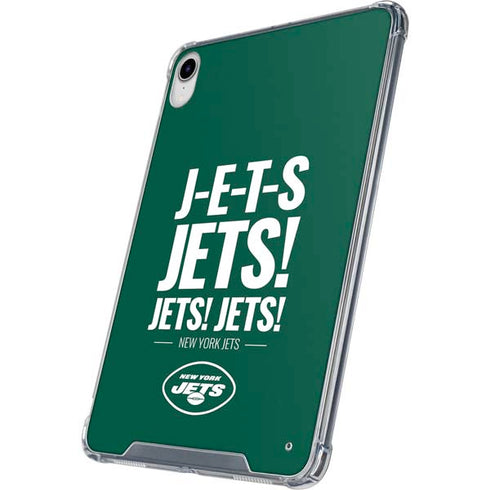 NFL New York Jets Team Motto iPad 11th Gen (2025) Clear Case
