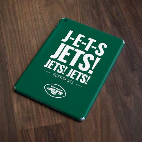 NFL New York Jets Team Motto Apple iPad Skin