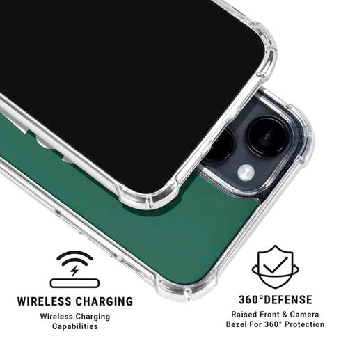 NFL New York Jets Team Motto iPhone 15 Clear Case