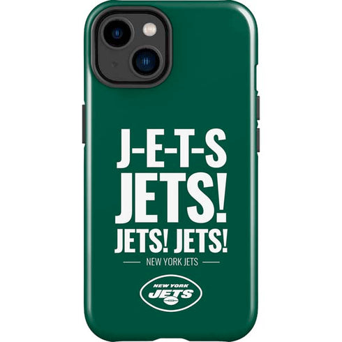 NFL New York Jets Team Motto iPhone 15 Impact Case