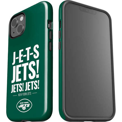 NFL New York Jets Team Motto iPhone 15 Impact Case