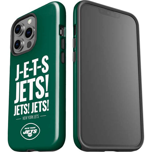 NFL New York Jets Team Motto iPhone 15 Pro Impact Case