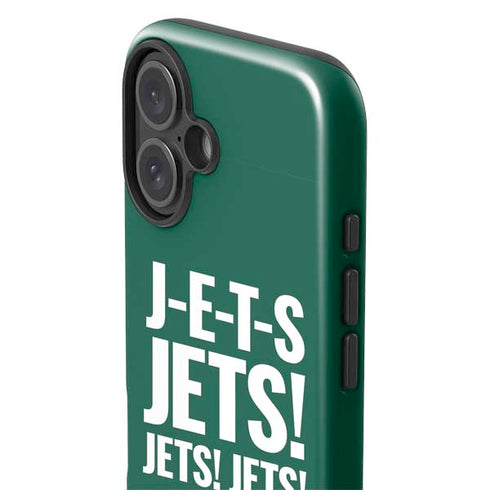 NFL New York Jets Team Motto iPhone 16 Impact Case