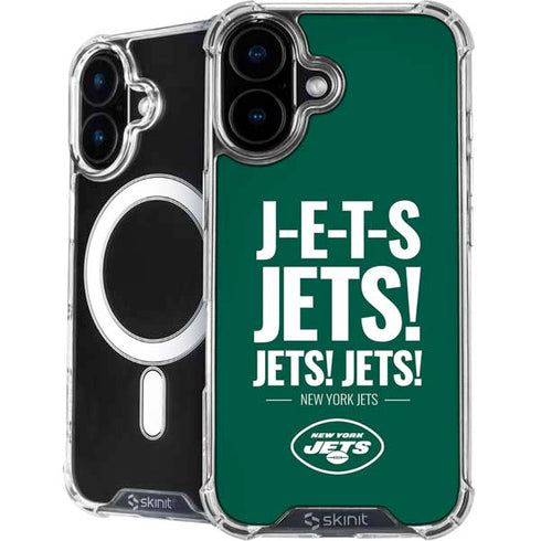 NFL New York Jets Team Motto iPhone 16 MagSafe Case