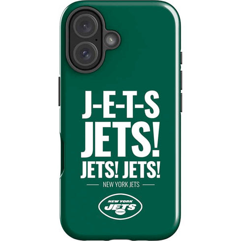 NFL New York Jets Team Motto iPhone 16 Plus Impact Case