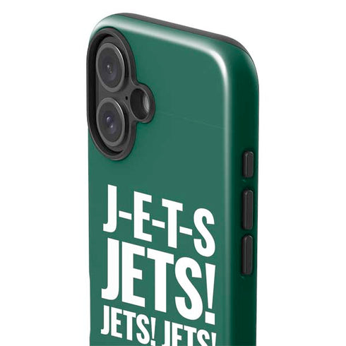 NFL New York Jets Team Motto iPhone 16 Plus Impact Case