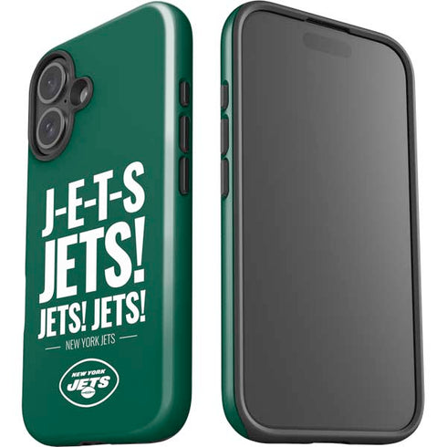 NFL New York Jets Team Motto iPhone 16 Plus Impact Case