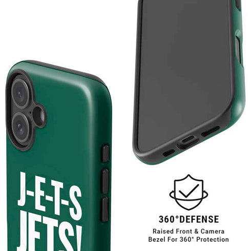 NFL New York Jets Team Motto iPhone 16 Plus Magsafe Impact Case