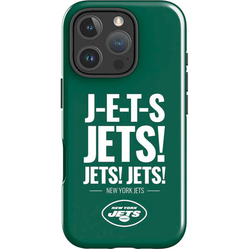 NFL New York Jets Team Motto iPhone 16 Pro Impact Case