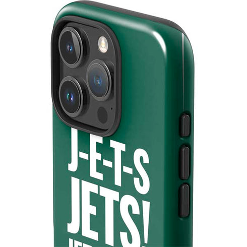 NFL New York Jets Team Motto iPhone 16 Pro Impact Case