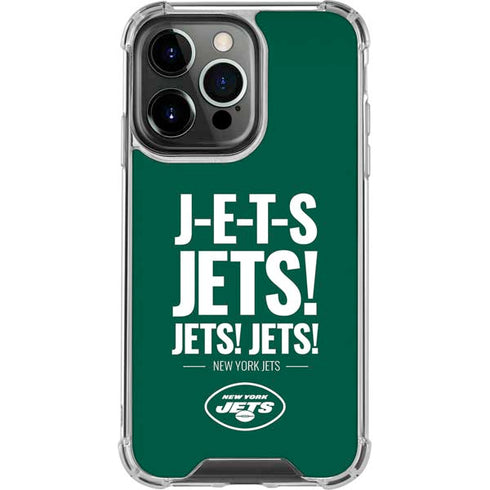 NFL New York Jets Team Motto iPhone 16 Pro Max Clear Case