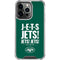 NFL New York Jets Team Motto iPhone 16 Pro Max Clear Case