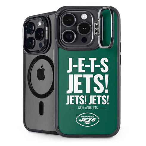 NFL New York Jets Team Motto iPhone 16 Pro Max Kickstand Case