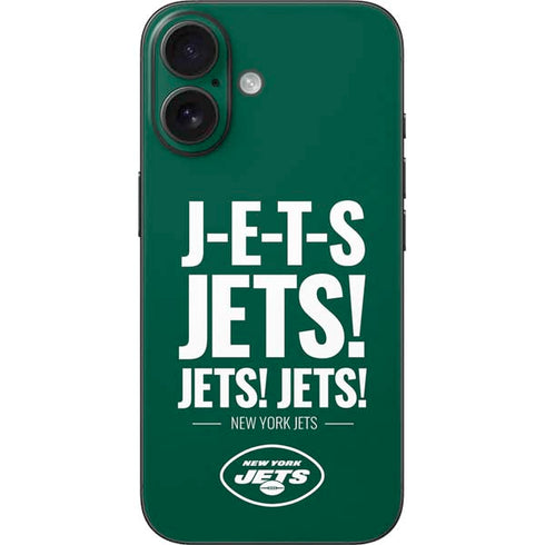 NFL New York Jets Team Motto iPhone 16 Skin
