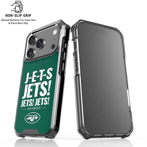 NFL New York Jets Team Motto iPhone 18 Pro Clear Case