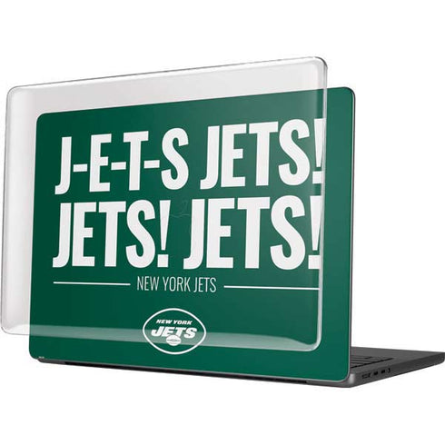 NFL New York Jets Team Motto MacBook Pro 14in (2021-24) Case plus Skin