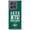 NFL New York Jets Team Motto Moto G 5G (2025) Clear Case
