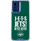 NFL New York Jets Team Motto Moto G 5G (2024) Clear Case