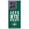 NFL New York Jets Team Motto Moto G Play 5G (2025) Clear Case