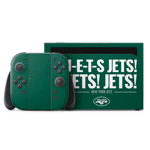 NFL New York Jets Team Motto Nintendo Skins