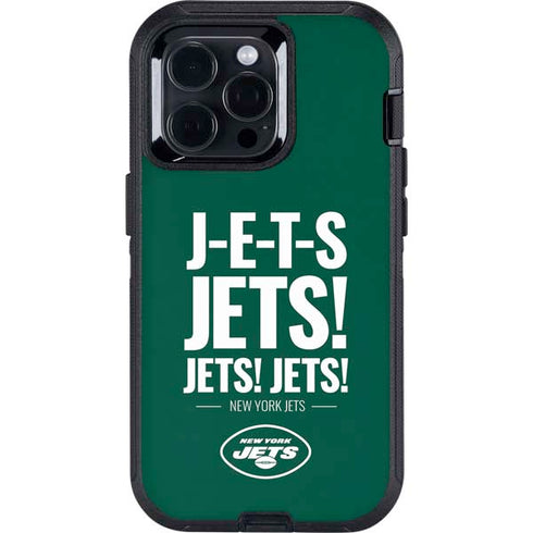 NFL New York Jets Team Motto Otterbox Defender iPhone Skin