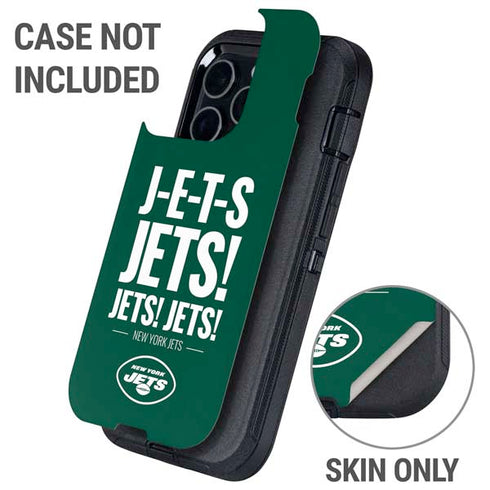 NFL New York Jets Team Motto Otterbox Defender iPhone Skin