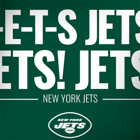 NFL New York Jets Team Motto PlayStation 4 Gold Wireless Headset Skin