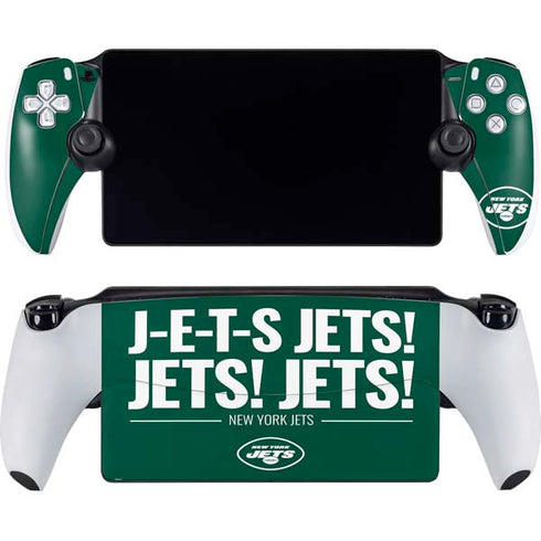 NFL New York Jets Team Motto PlayStation Portal Remote Player Skin