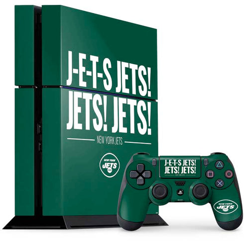 NFL New York Jets Team Motto PlayStation PS4 Skins