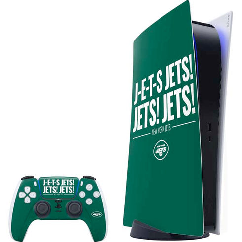 NFL New York Jets Team Motto PlayStation PS5 Skins