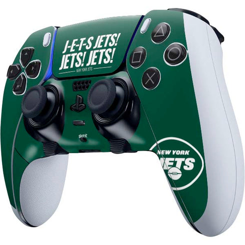 NFL New York Jets Team Motto PS5 DualSense Edge Pro Controller Skin