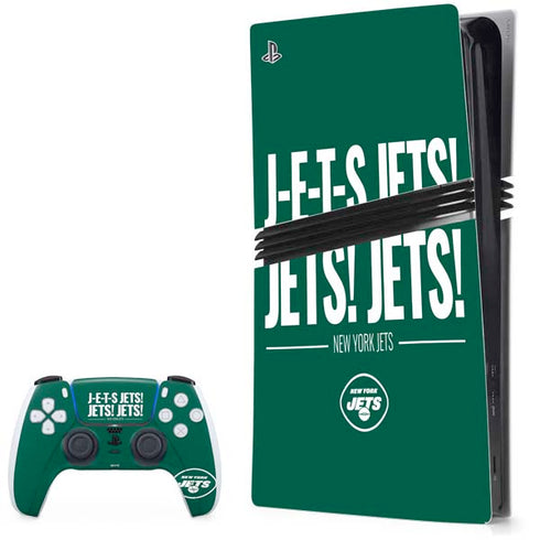 NFL New York Jets Team Motto PlayStation PS5 Skins