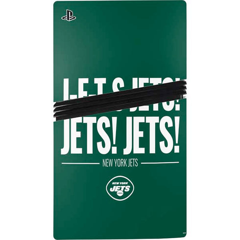 NFL New York Jets Team Motto PS5 Pro Console Skin
