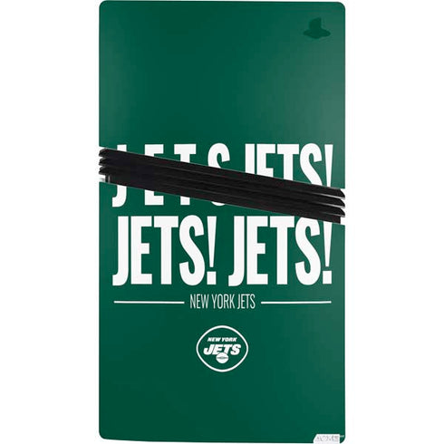 NFL New York Jets Team Motto PS5 Pro Console Skin