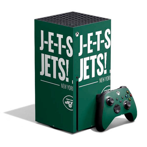 NFL New York Jets Team Motto Xbox Series X Skins