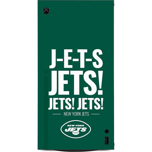 NFL New York Jets Team Motto XBox Series X Digital Edition Console Skin