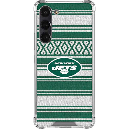 NFL New York Jets Trailblazer Galaxy S24 FE Clear Case