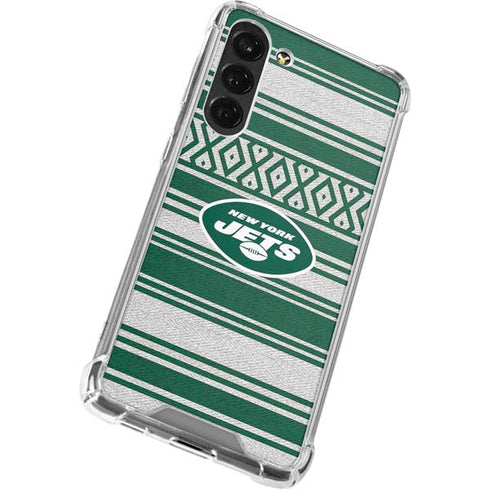 NFL New York Jets Trailblazer Galaxy S24 FE Clear Case