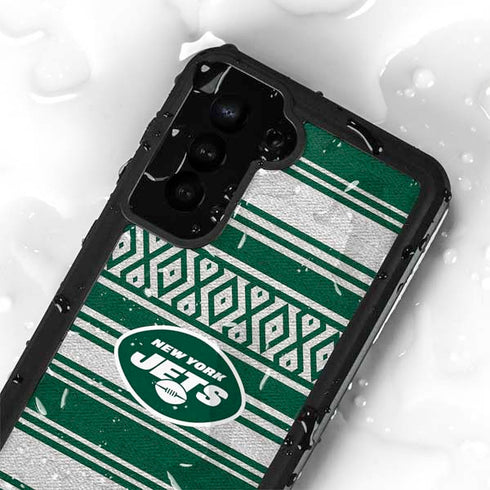 NFL New York Jets Trailblazer Galaxy S24 Plus Waterproof Case