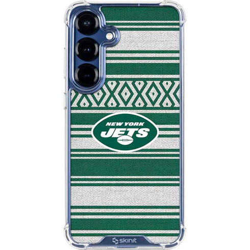 NFL New York Jets Trailblazer Galaxy S25 Clear Case